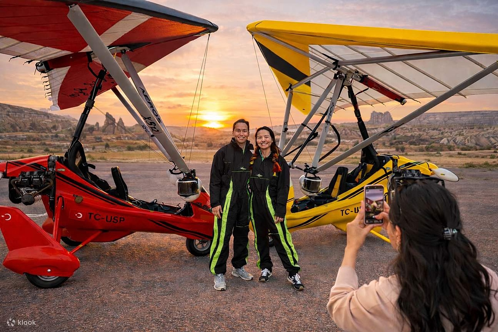 Internal Cappadocia Microlight Flight
